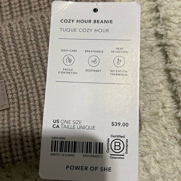 NWT- Athleta - Cozy Hour Beanie - Picture 5 of 7